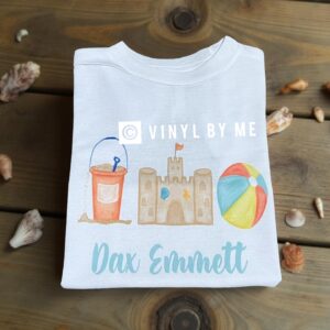 Custom name beach tee