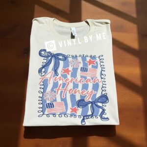Cream American Honey tee