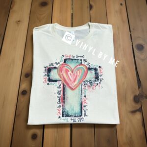 Natural God is Good cross tee