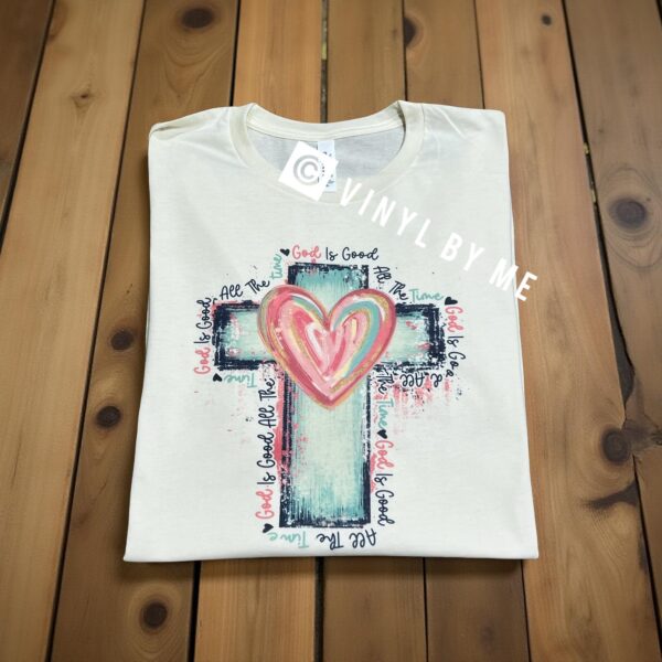 Natural God is Good cross tee