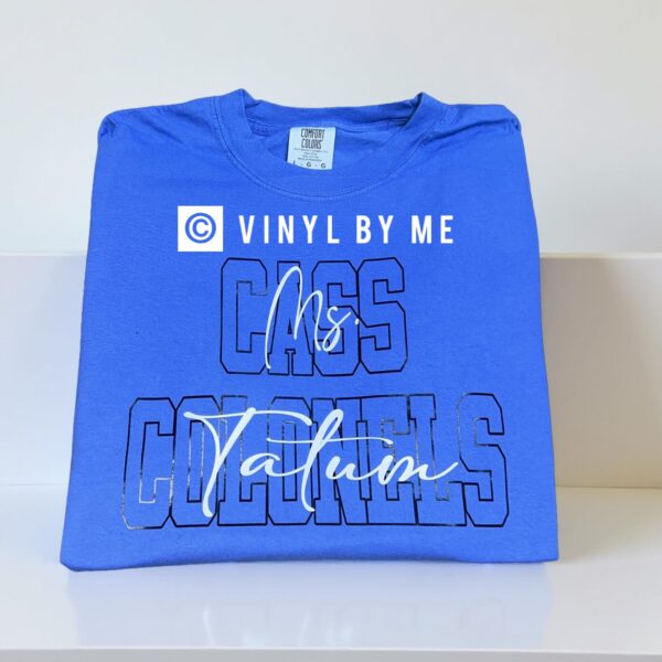 Cass colonels comfort color name tee