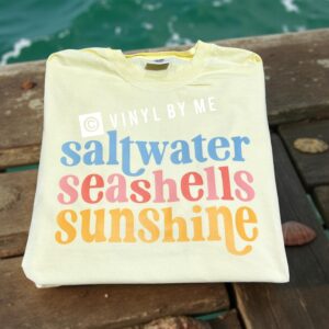 Banana saltwater comfort color tee