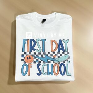 Boy first day of school tee