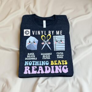 Nothing beats reading tee