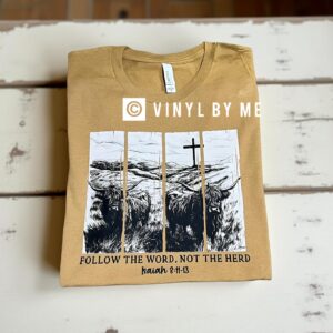 Follow the herd tee