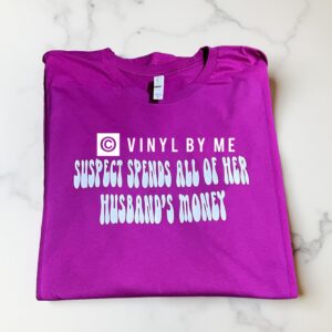 Berry suspect spends all his money tee