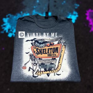 Skeleton motel tee