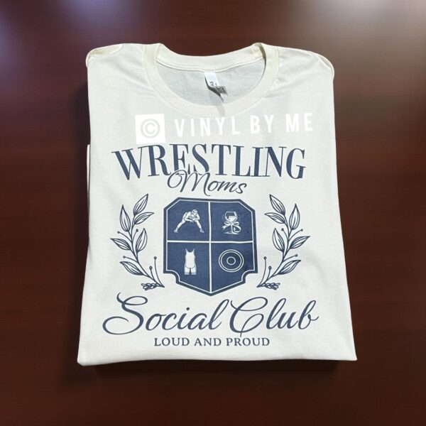 Wrestling Moms social clubs tee