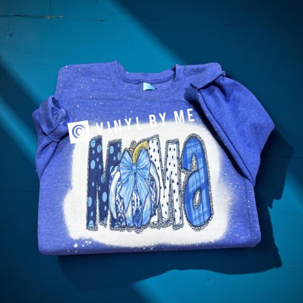 Blue mama pumpkin sweatshirt