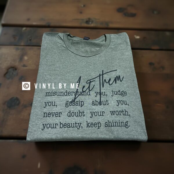Military green let them tee