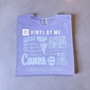 Cartersville school Pride comfort color