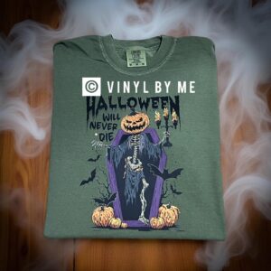 Green Halloween will never die tee