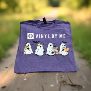 Purple Ghostie tee