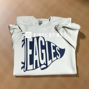 Tan Eagles flag sweatshirt