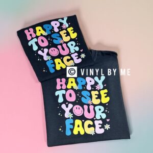 Happy to see your face pepper comfort color tee