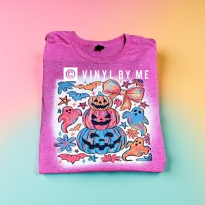 Pink shacked ghost tee