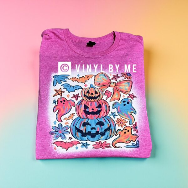 Pink shacked ghost tee