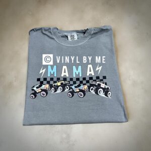 Monster truck comfort color Mama tee