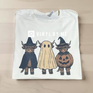 Halloween cow tee