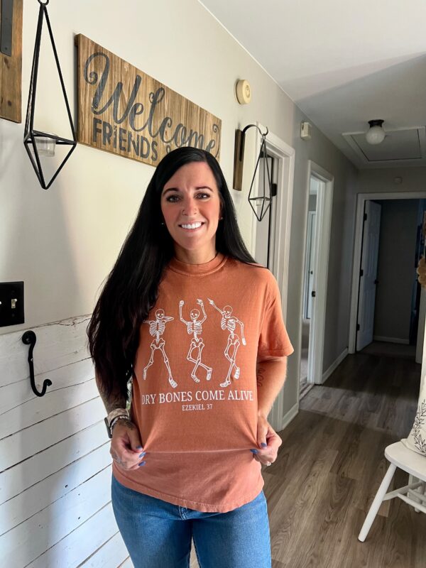 Dry bones comfort color tee