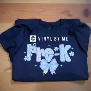 Navy Pre-K sweatshirt
