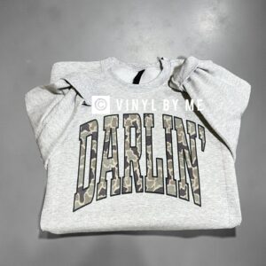 Ash camo darlin’ sweatshirt