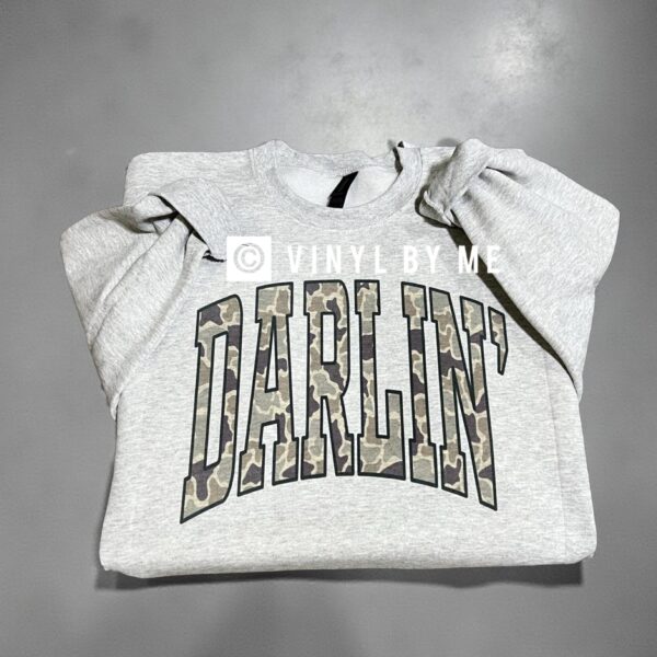 Ash camo darlin’ sweatshirt