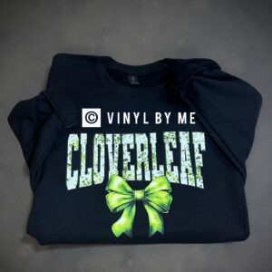 Black cloverleaf sweatshirt