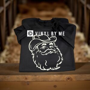 Brown Cowboy Santa sweatshirt