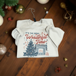 Tan it’s the most wonderful time of the year sweatshirt