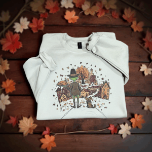 Tan happy turkey day sweatshirt