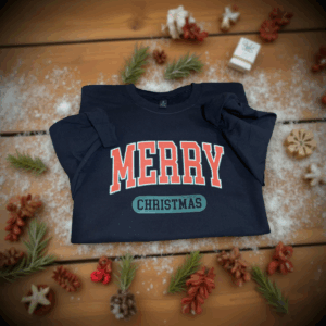 Black merry Christmas sweatshirt