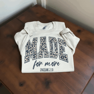 Tan made for more sweatshirt