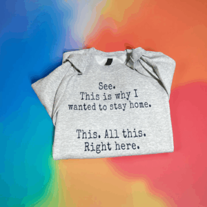 Ash gray see this is why sweatshirt