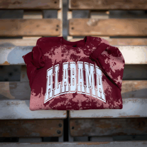 Acid washed Alabama sweatshirt