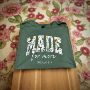 Green made for more tee