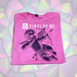 Pink pixel Cupid tee