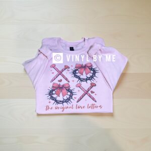 Pink original love letters sweatshirt