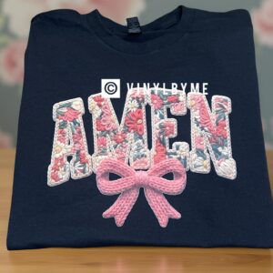 Black Gildan Amen tee (DTF)