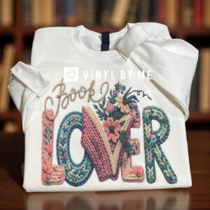Book lover white sweatshirt