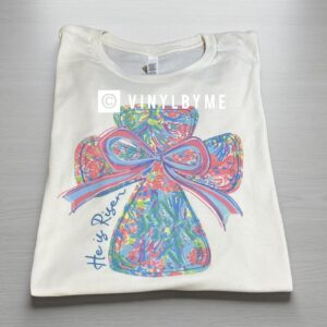 He is Risen cross tee