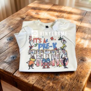 White it’s a Pre-K thing sweatshirt