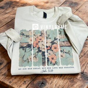 Tan my sin was greater sweatshirt