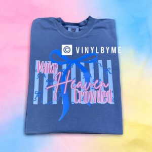 Make heaven crowded blue Jean comfort color tee