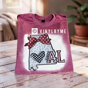 Cardinal Alabama leopard tee