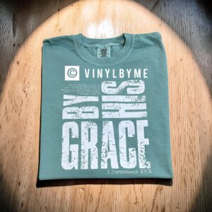 By his grace seaform comfort color tee