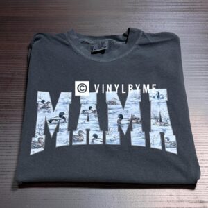 Comfort color Mama duck tee