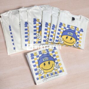 Be extra t21 white tees