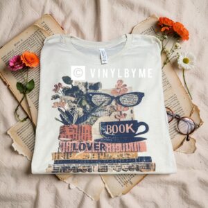 Natural book lover tee