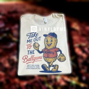 Cream take me out to the ball game tee